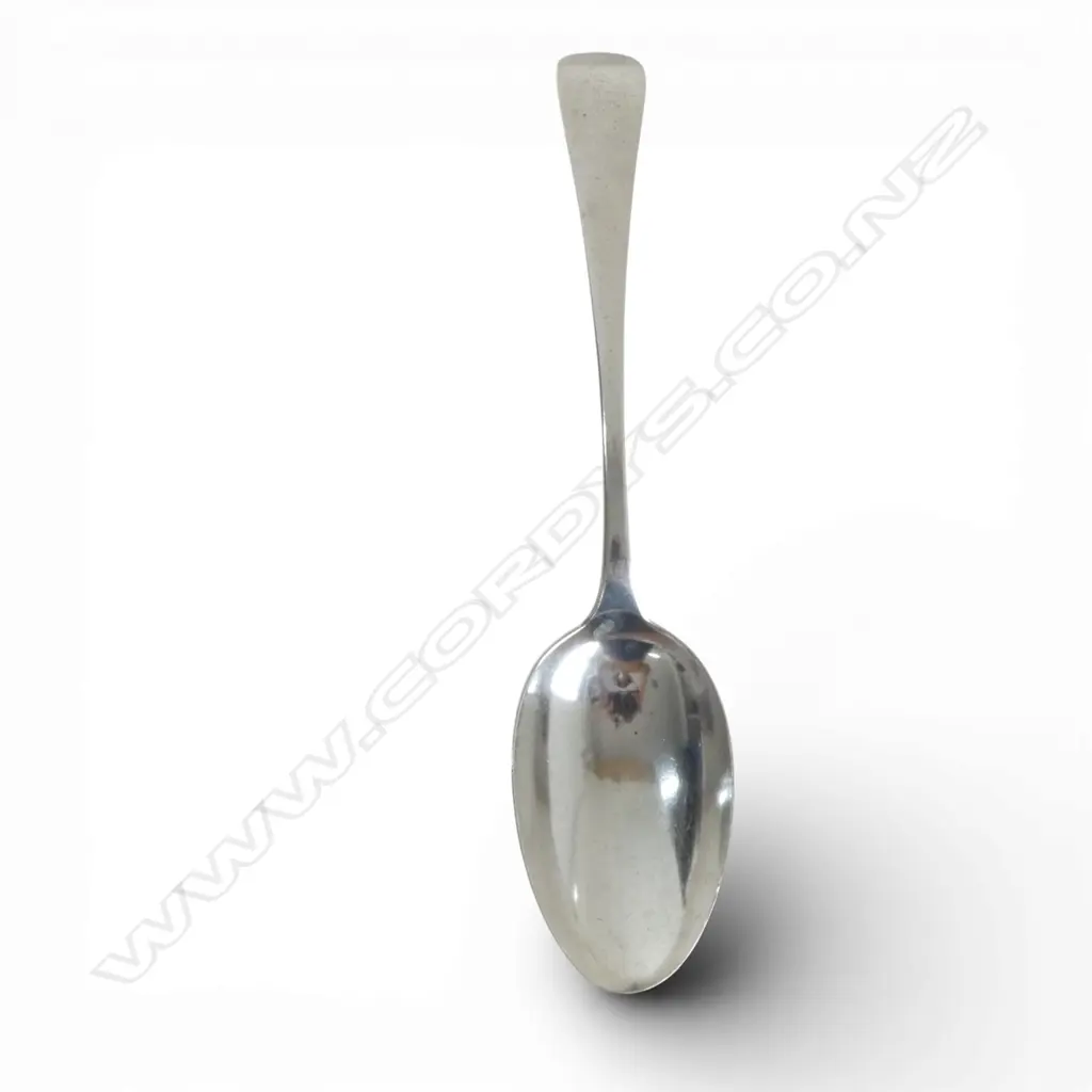 STG SILVER TABLE SPOON, SHEFFIELD 20thC L.230mm 73gms Image 1++