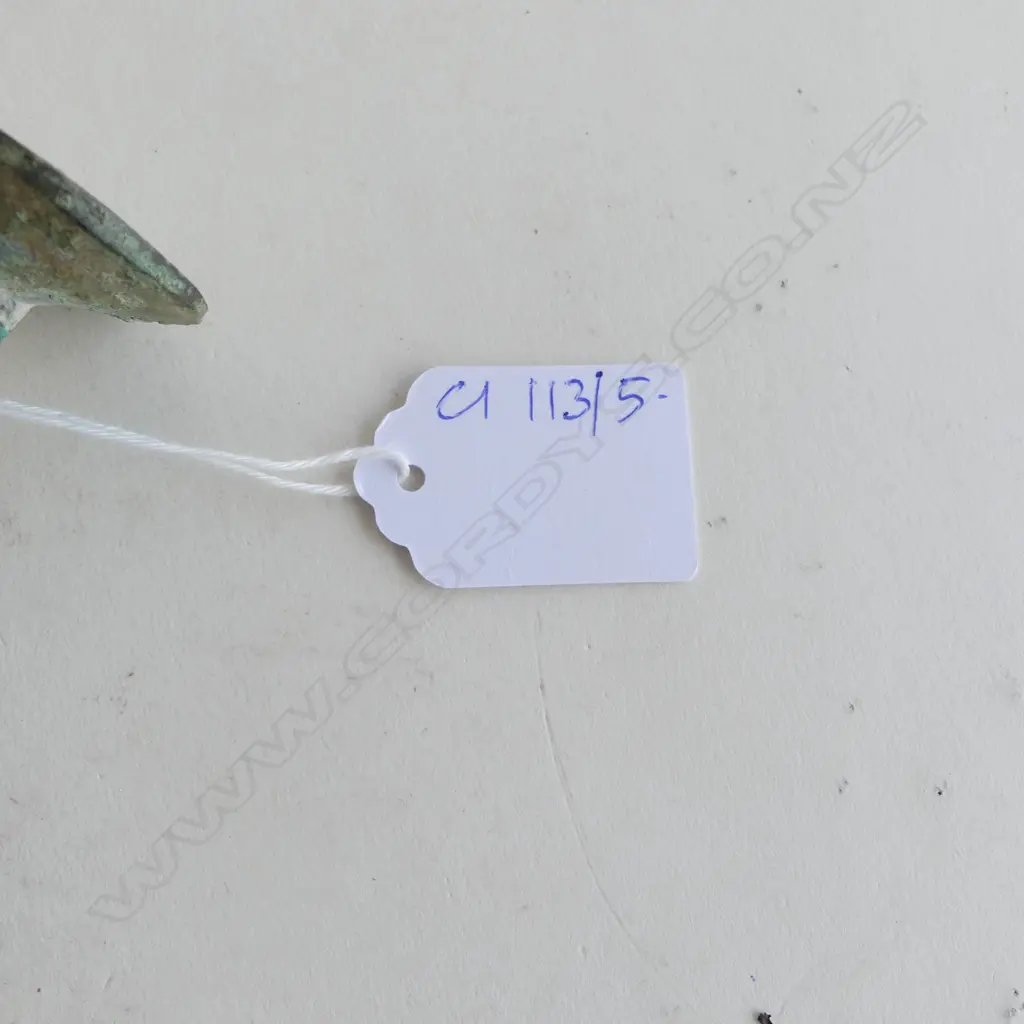 ORIENTAL ARCHAIC STYLE BRONZE SWORD BLADE / DAGGER L.560mm, BOXED Image 1++