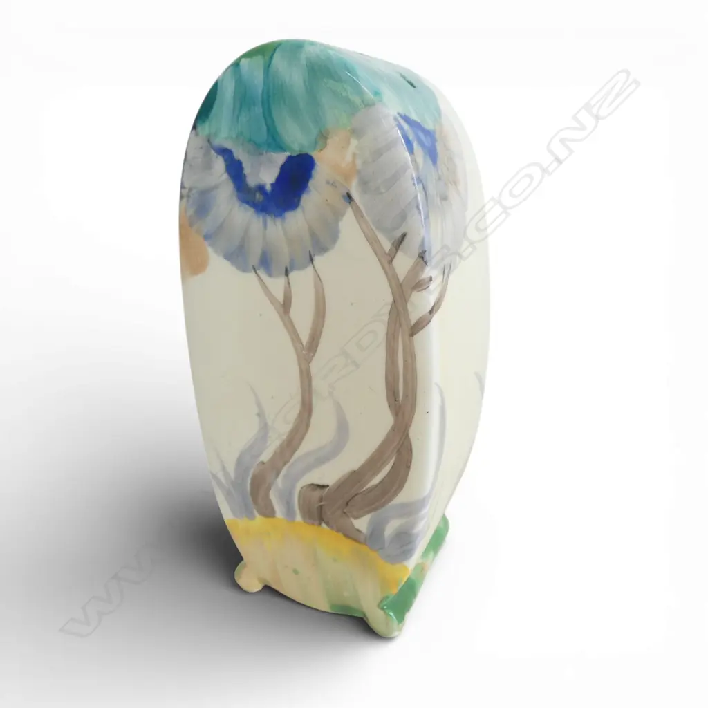 CLARICE CLIFF VISCARIA PATTERN SUGAR SIFTER, H.125mm Image 1++