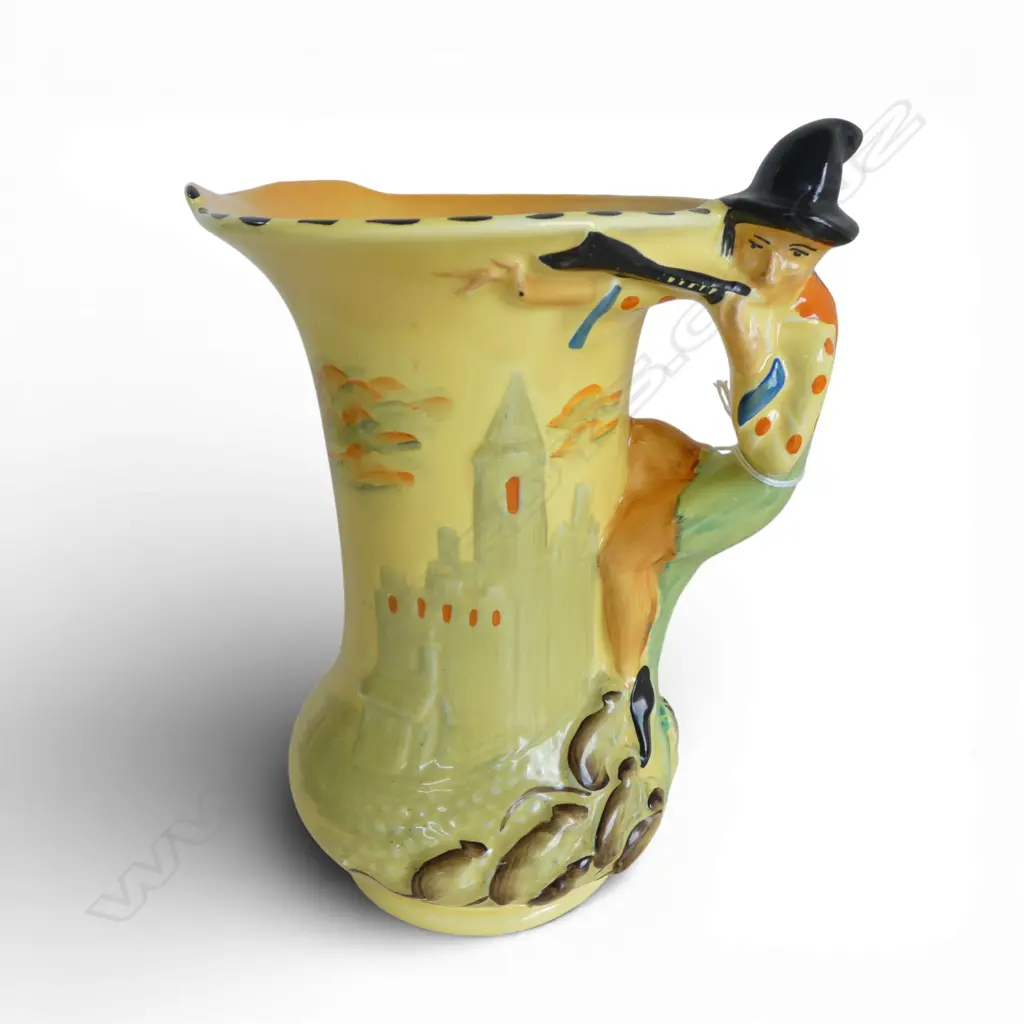 BURLEIGH WARE PIED PIPER JUG H.215mm Image 1++