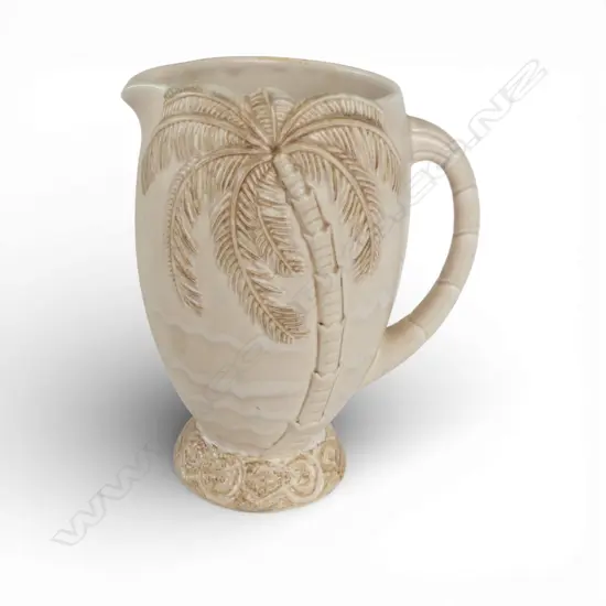 BESWICK PALM TREE JUG H.185mm