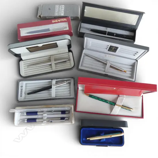 ASST. PENS & REFILLS; PARKER ETC