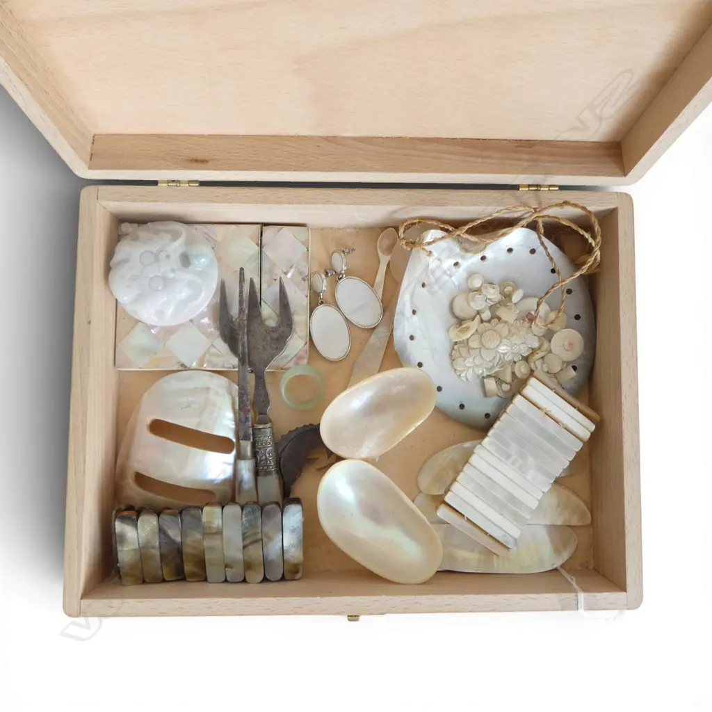 LGE COLLECTION mother of pearl SHELL JEWELLERY Image 1++