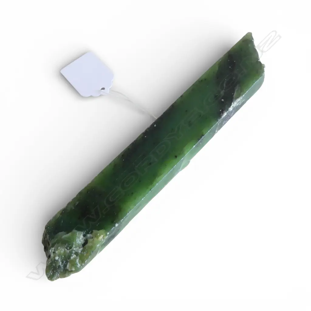 BAR OF 'GENUINE NEW ZEALAND GREENSTONE' L.165mm Image 1++