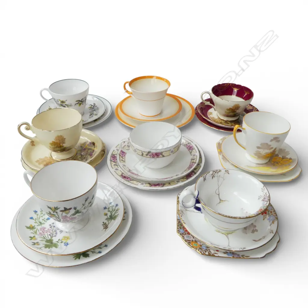 8 SELLEY CHINA CSPS MIXED PATS Image 1++