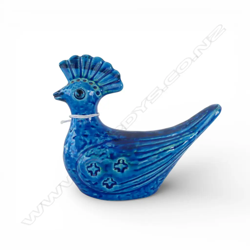 BITOSSI BIRD; RIMINI BLU COLLECTION PAVONCELLA NO.33 H.115mm Image 1++