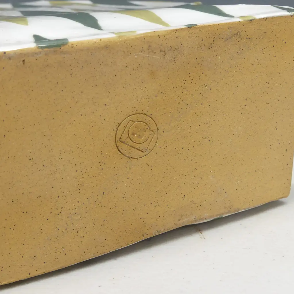 HARLEQUIN IN GREEN SCULPTURAL JUG H.330mm Image 1++