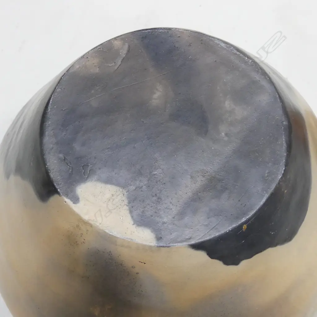 LG RAKU FIRED POT H.290mm + RAKU ORB Image 1++