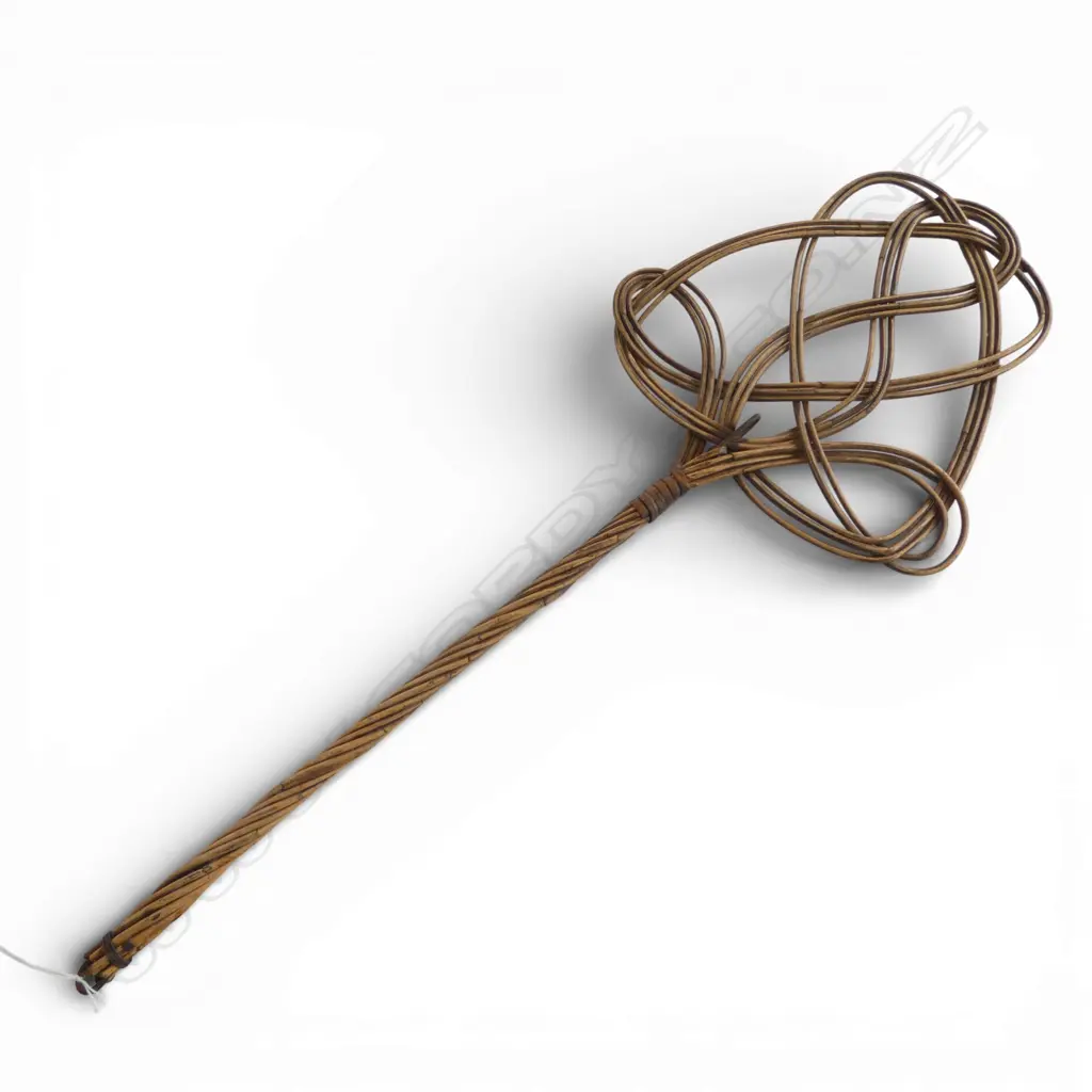 VINTAGE CANE RUG BEATER L.795mm Image 1++