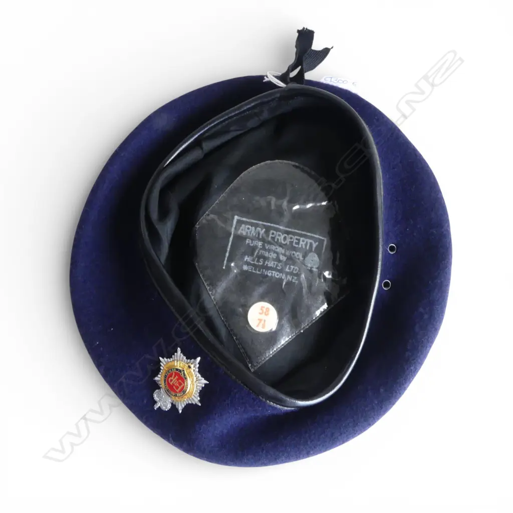 HILLS HATS WELLINGTON ARMY BERET 58 Image 1++