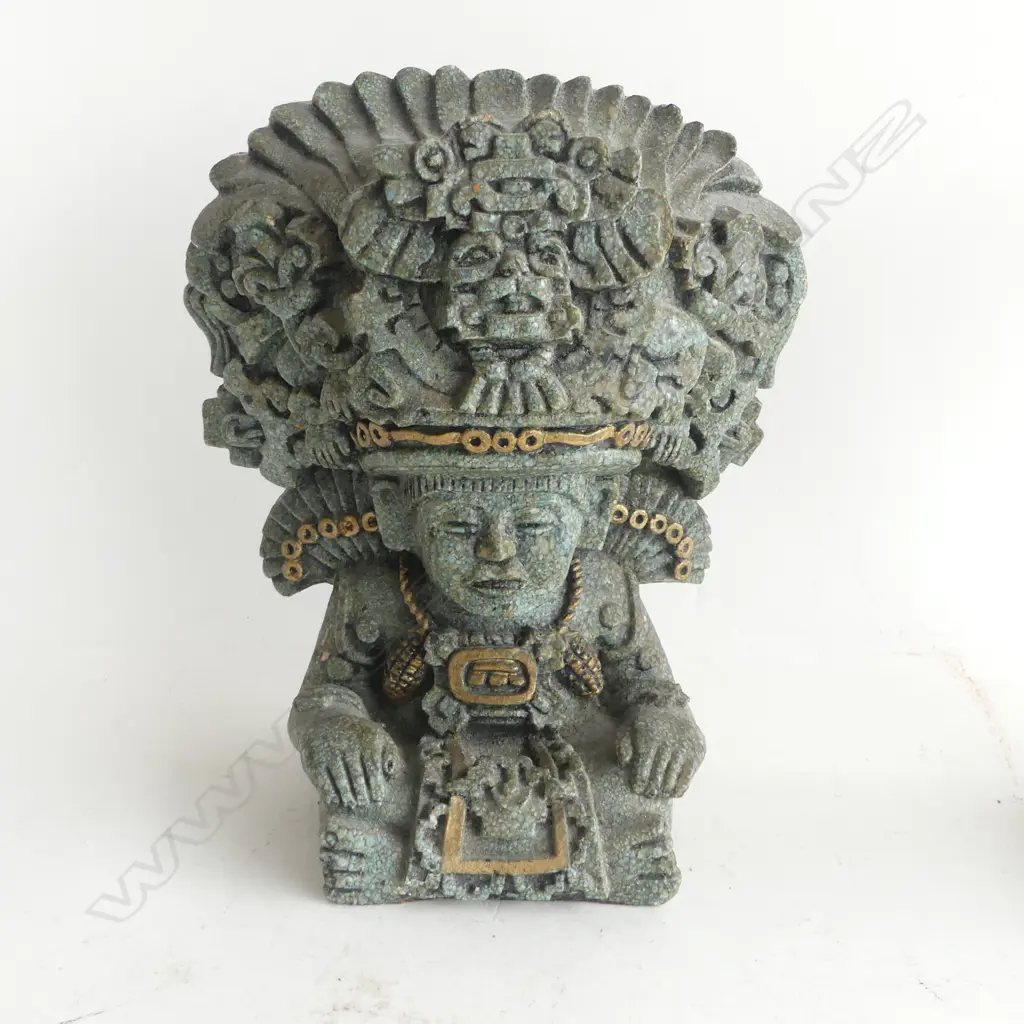 PR MESOAMERICAN STYLE BOOKENDS H.210mm Image 1++