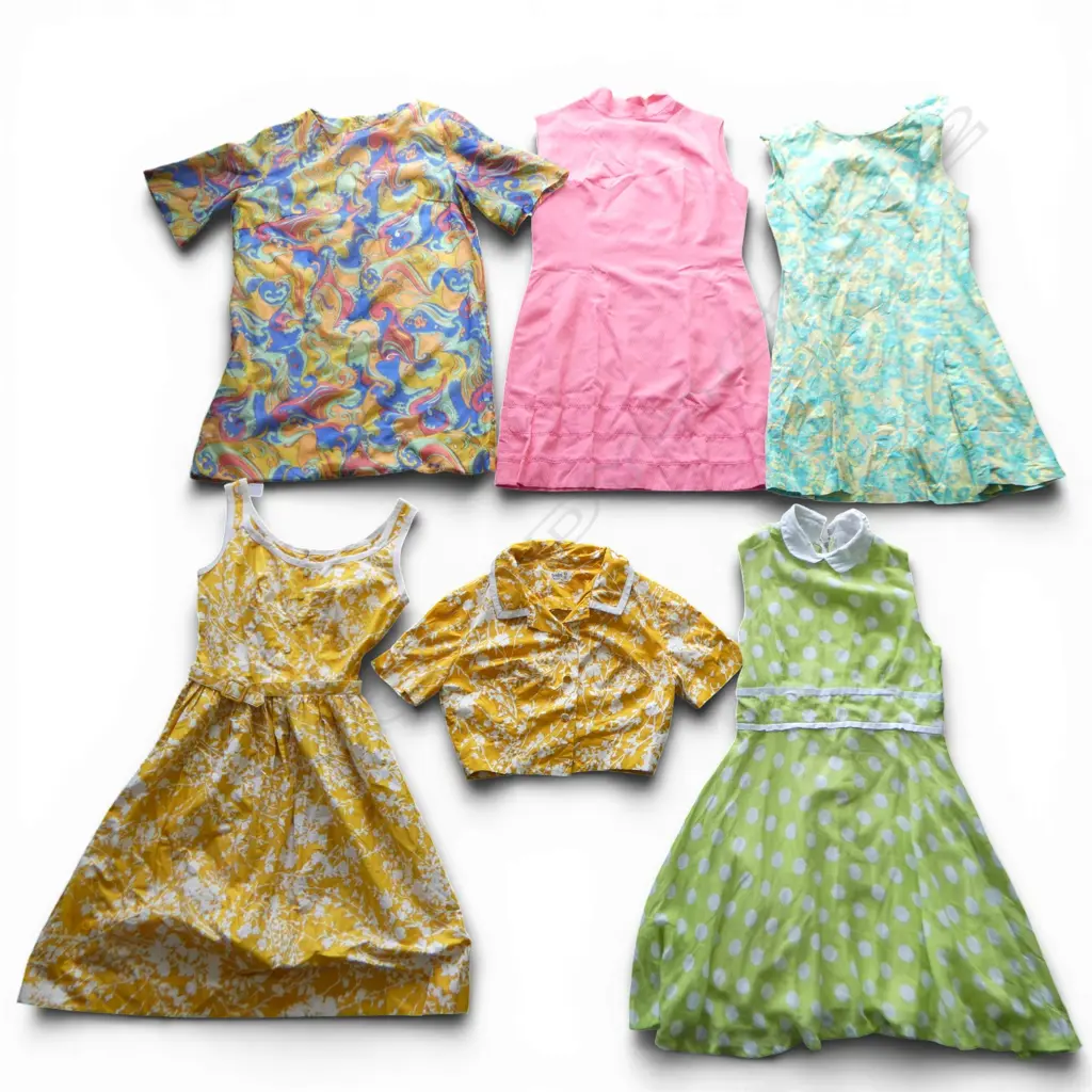 5 1960s SUMMER DRESSES Image 1++