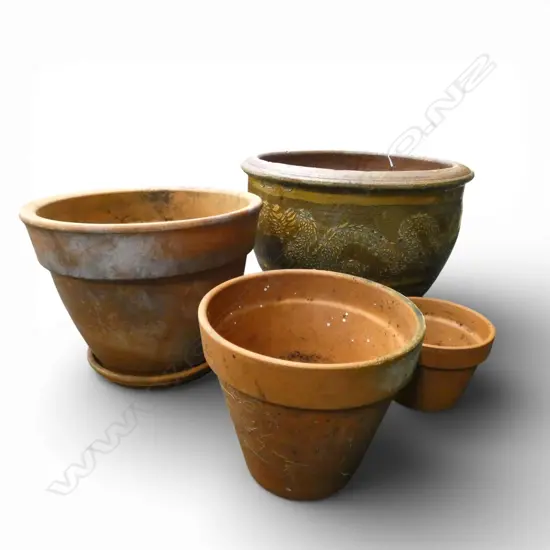 5 GARDEN PLANTER POTS H.290mm