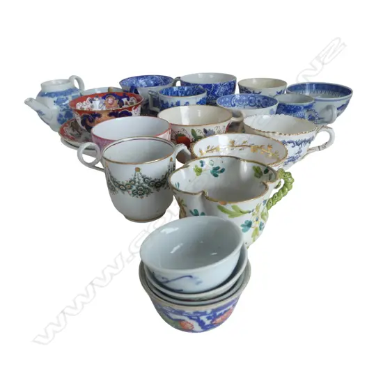 COLLECTION EARLY ENGLISH & CHINESE CERAMICS etc some faults