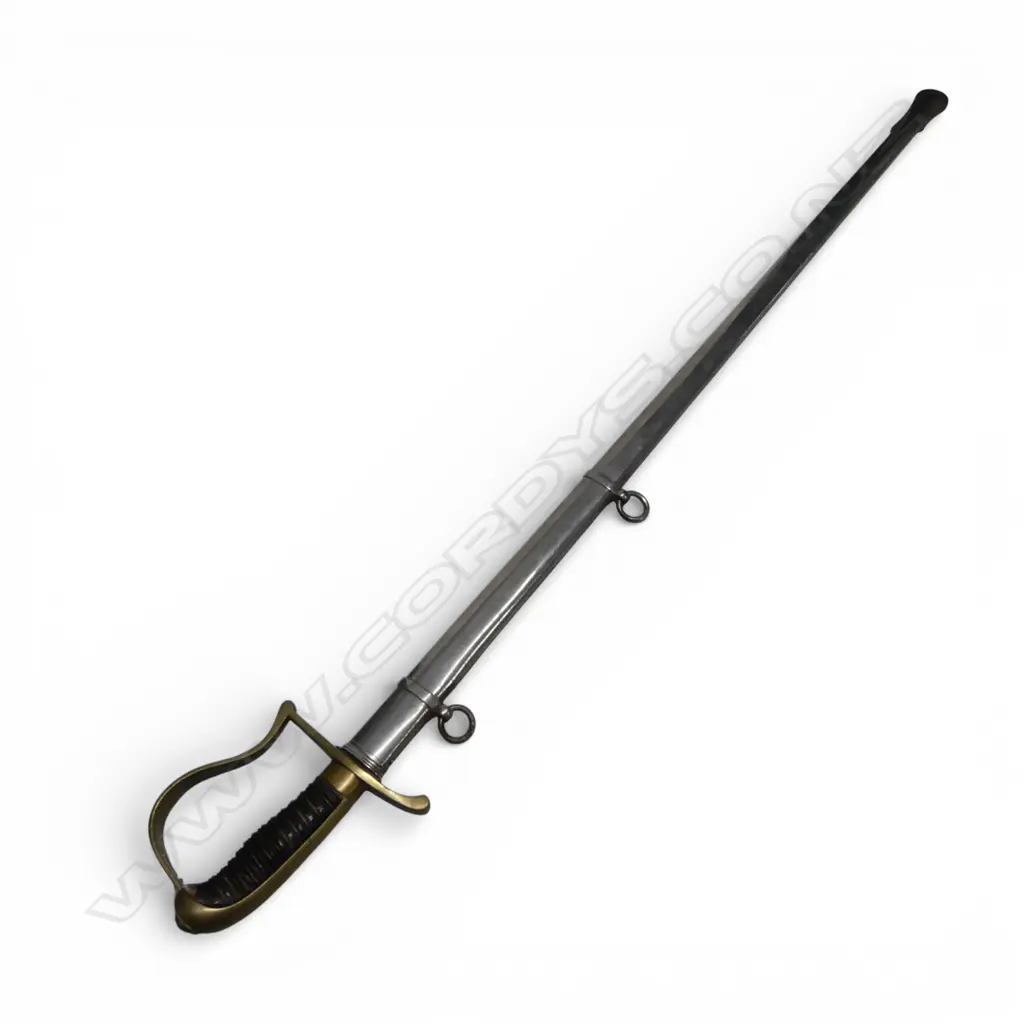 ANTIQUE SWORD & SCABBARD L.990mm Image 1++
