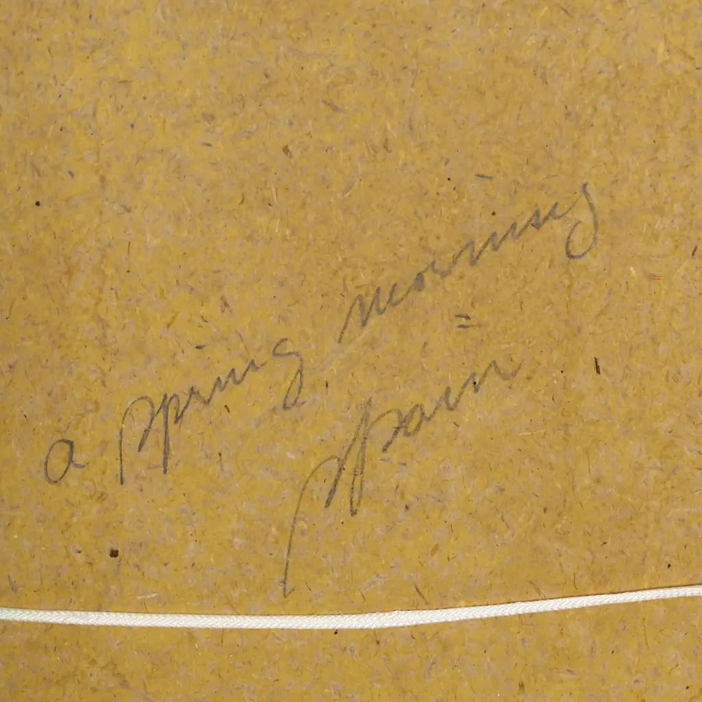 C.N. WORSLEY 'A SPRING MORNING, SPAIN', WATERCOLOUR, SIGNED 440 x 290mm Image 1++