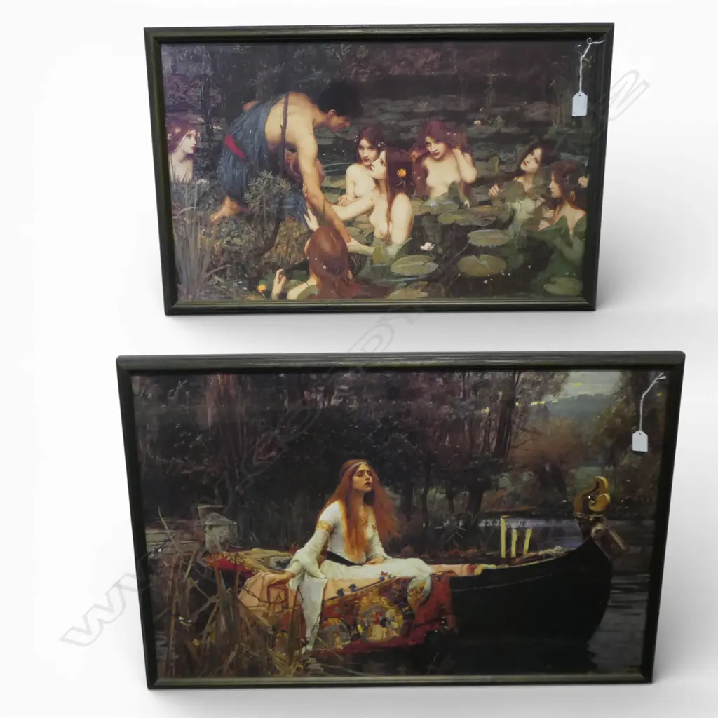 2 PRE RAPHAELITE  JOHN WILLIAM WATERHOUSE PRINTS Image 1++