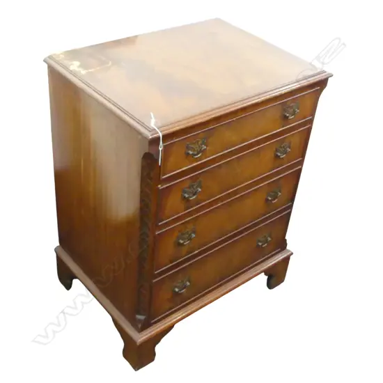 4 DRAWER GEORGIAN STYLE CHEST OF DRAWERS 625x455x800mm