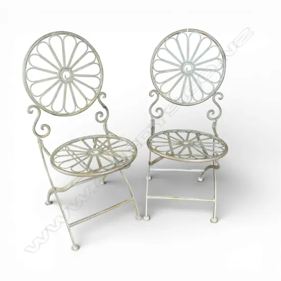 PR METAL FOLDING GARDEN / PATIO CHAIRS