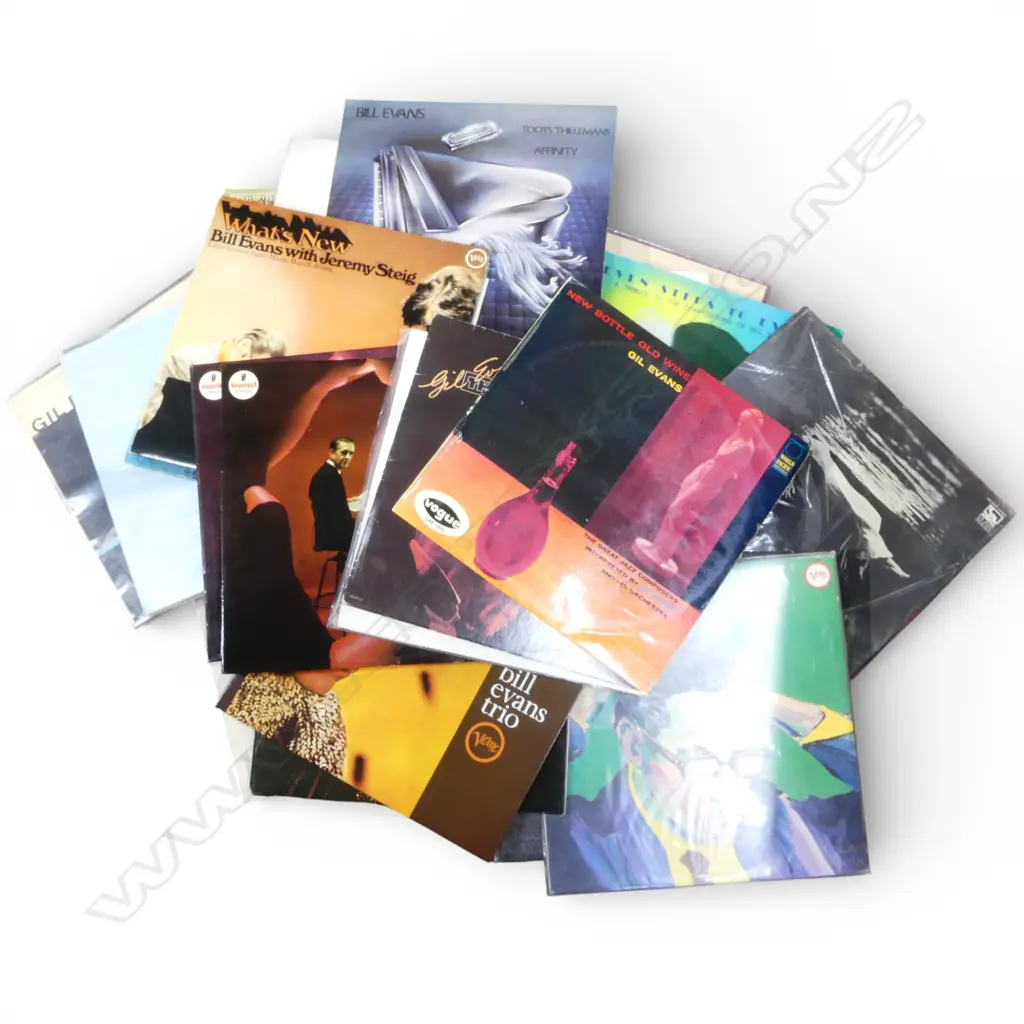 ASST. JAZZ LPs INCLUDING BILL EVANS, GIL EVANS, etc Provenance: Ex Collection Wellington Choy Image 1++