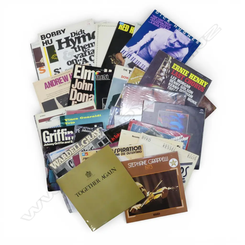 ASST. JAZZ LPs INCLUDING JOHNNY GRIFFIN, STEPHANE GRAPPELLI, etc Provenance: Ex Collection Wellington Choy Image 1++