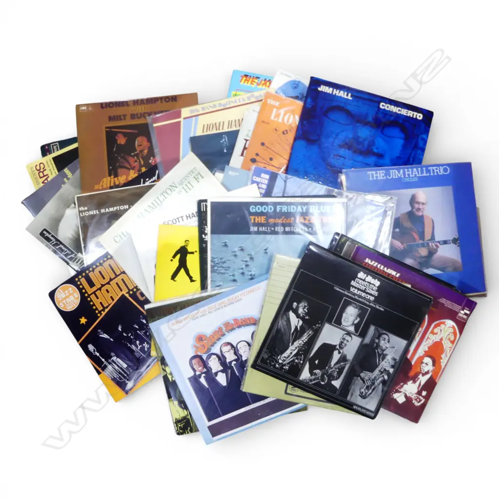 ASST, JAZZ LPs INCLUDING LIONEL HAMPON, JIM HALL, etc Provenance: Ex Collection Wellington Choy Image 1++