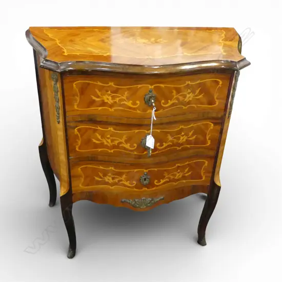 FRENCH STYLE BEDSIDE DRAWERS 680x340x710mm