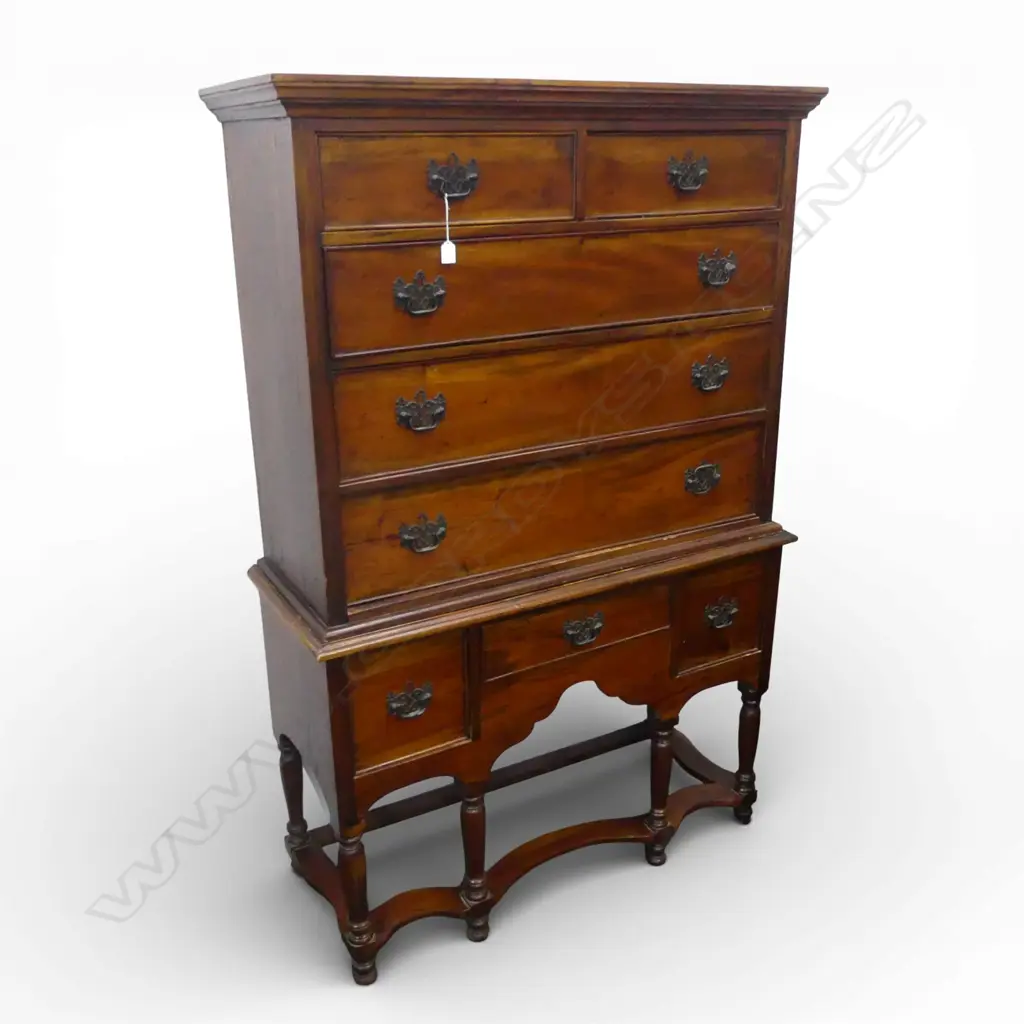 ANTIQUE STYLE CHEST ON CHEST 1140x440x1750mm Image 1++