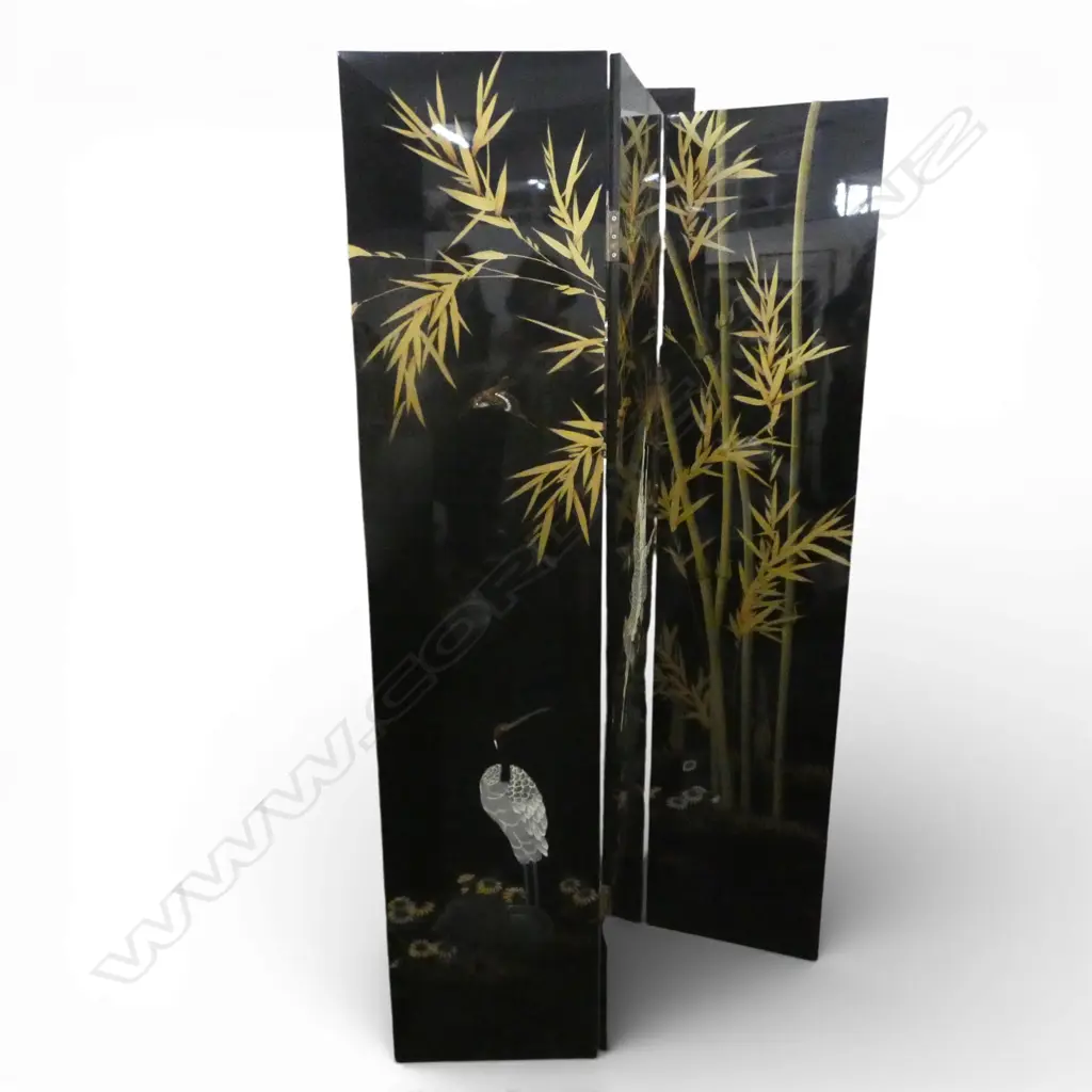 4 PANEL ORIENTAL SCREEN 1830x410mm EACH PANEL Image 1++