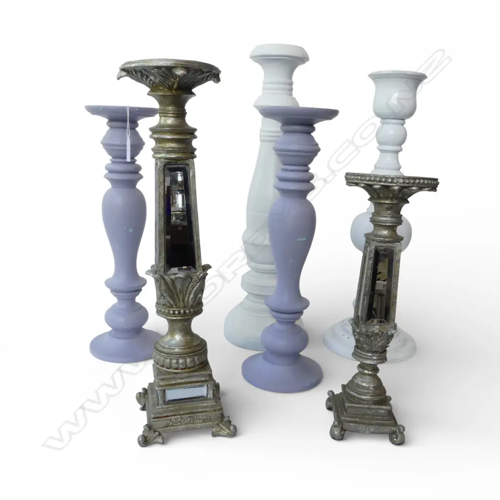 3 PRS CANDLESTICKS H.500mm Image 1++