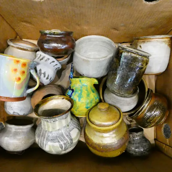 ASST. STUDIO POTTERY (FAULTS)