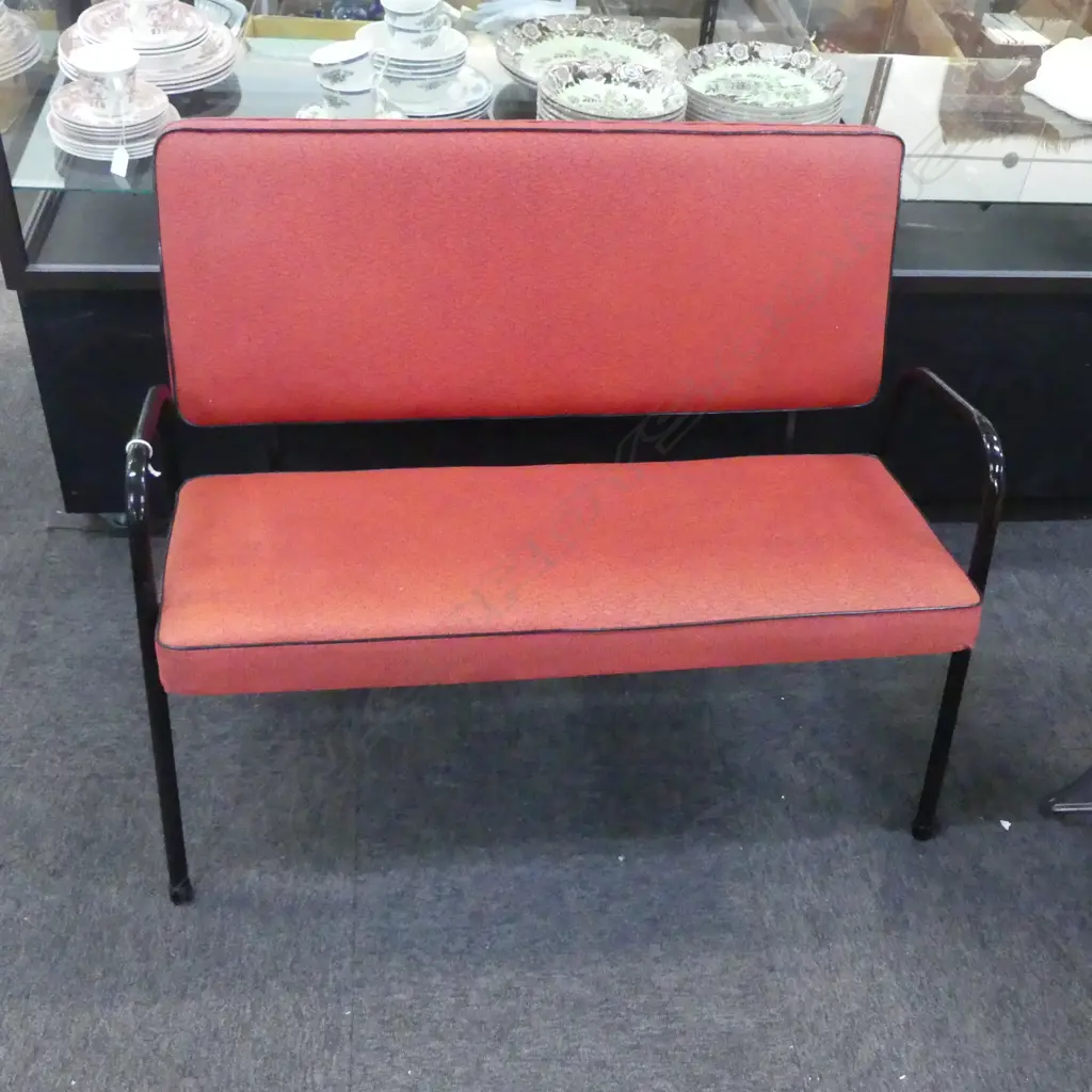 RED BENCH SEAT L.960mm Image 1++