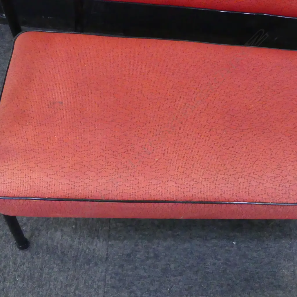 RED BENCH SEAT L.960mm Image 1++