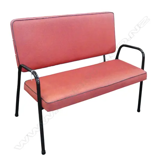 RED BENCH SEAT L.960mm