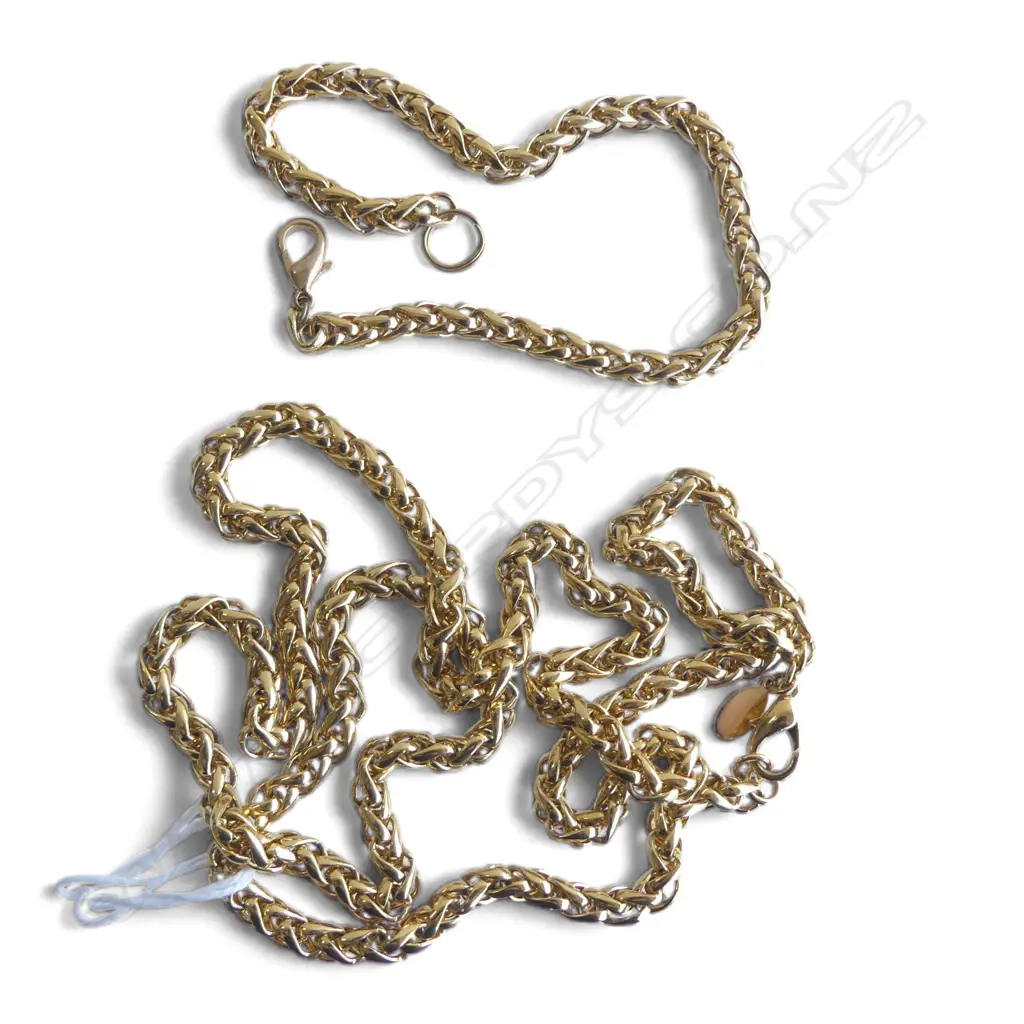 OROTON GOLD PLATED NECKLACE & BRACELET SET ... Image 1++