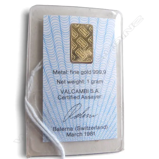 1gm 999 GOLD BAR