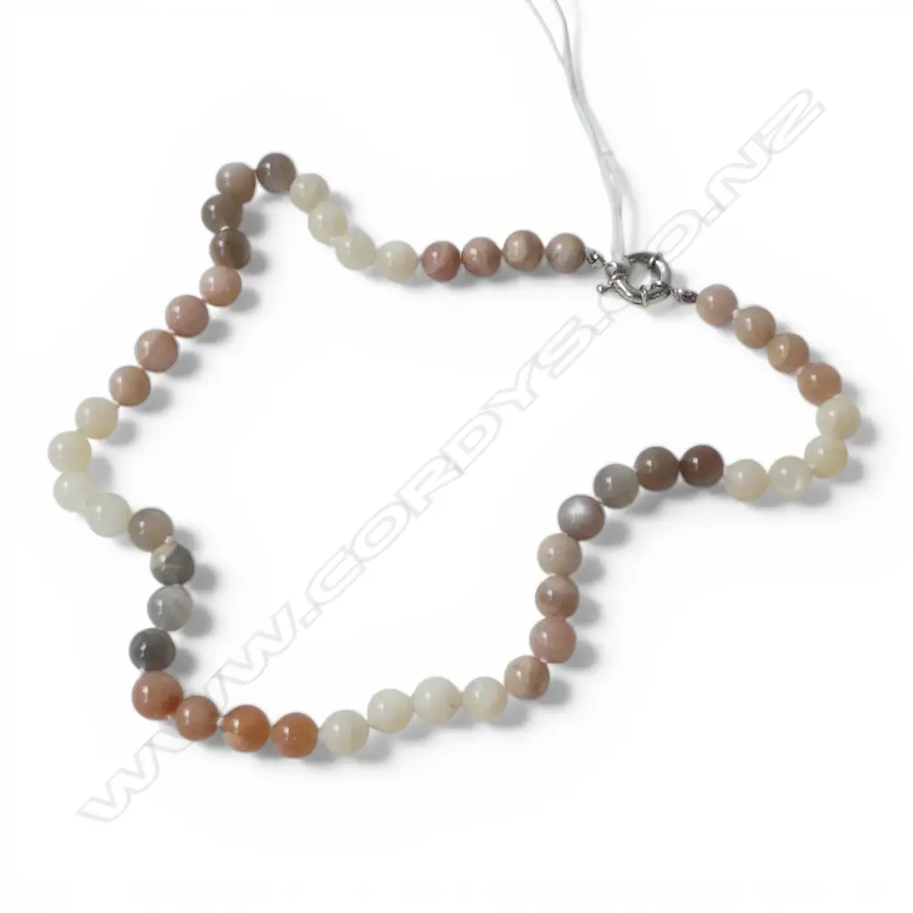 SUNSTONE BEAD NECKLACE Image 1++