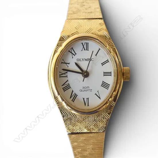 OLYMPIC GP WRIST WATCH, CASED