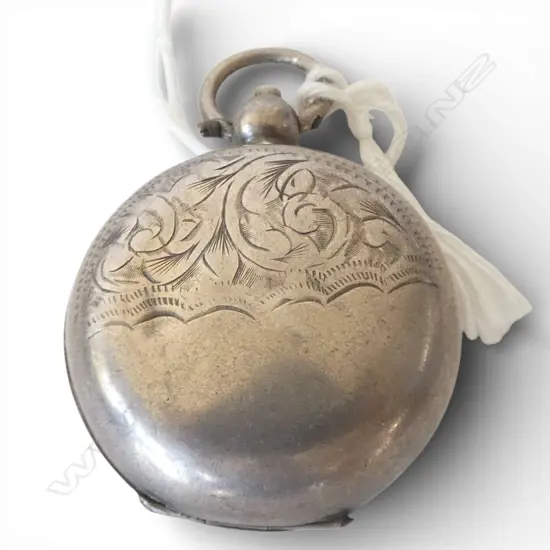 Birmingham 1909 SILVER ENGRAVED SOVEREIGN CASE some dents