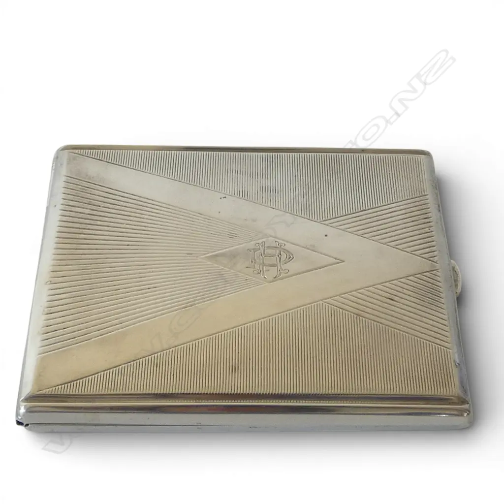 800 SILVER CIGARETTE CASE, 87gms Image 1++