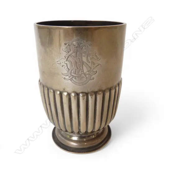 STG SILVER CHRISTENING MUG, SHEFFIELD 1908, 110grms