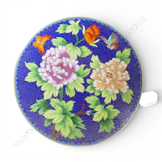 CLOISONNE PLATE Dia.205mm