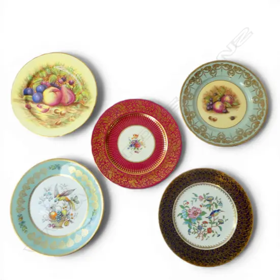 5 ANYSLEY CABINET PLATES 270mm dia