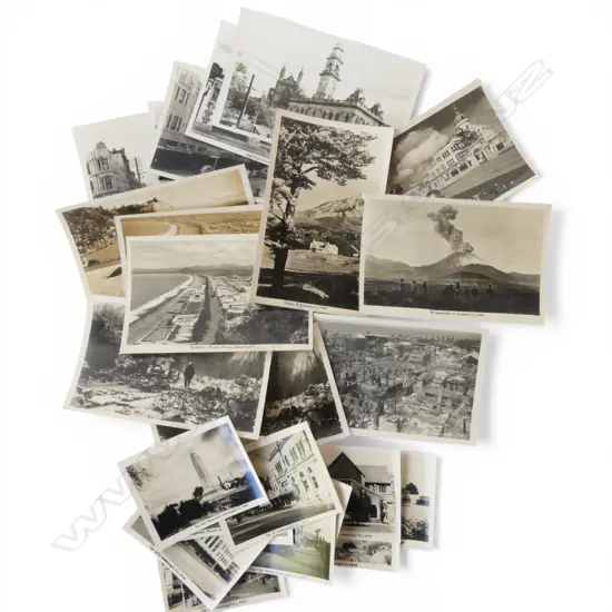 EARLY 20thC PHOTOS OF NZ TOWNS