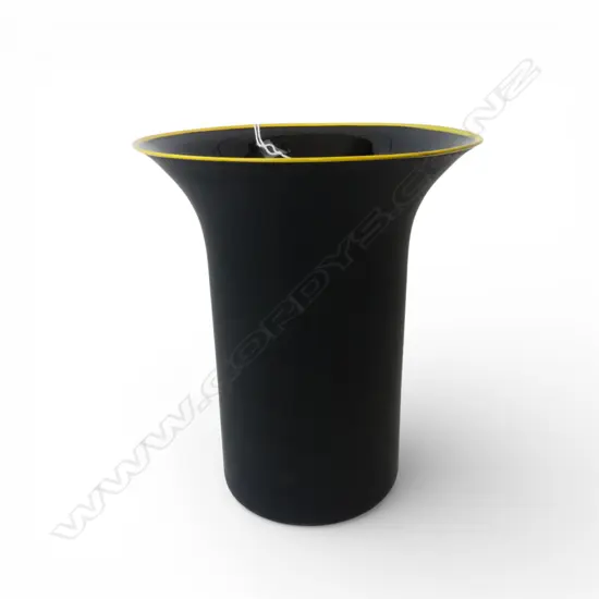 ITALIAN CROWN CORNING GLASS VASE H220mm