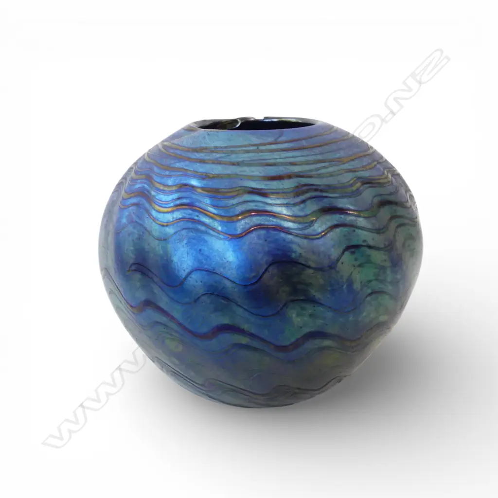 LUMINESCENT ART GLASS VASE H180mm Image 1++