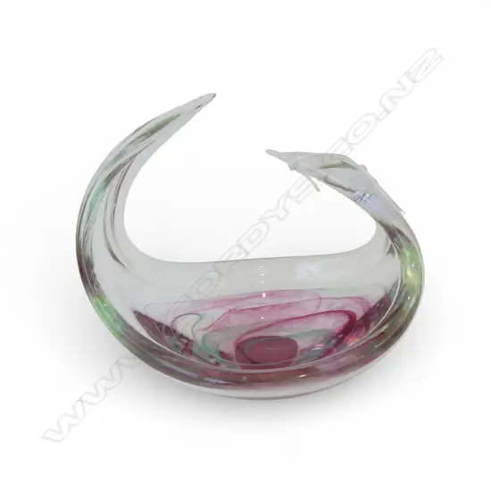    HOKITIKA ART GLASS BOWL