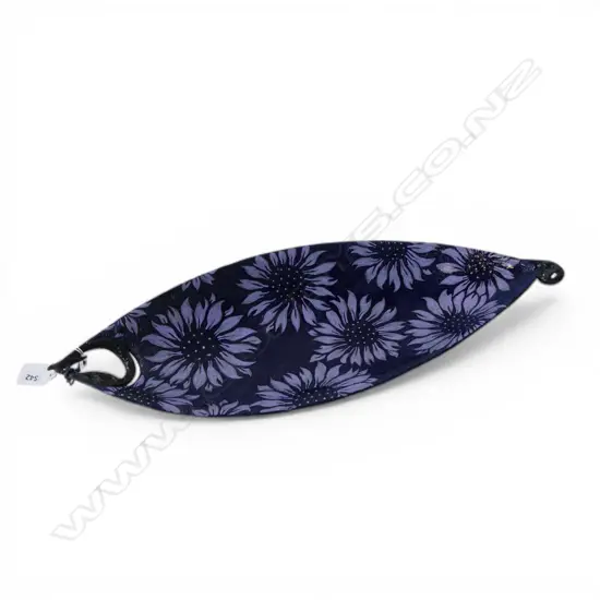 KEUM SUN LEE FISH SHAPED PLATTER, DARK PURPLE, L.480mm