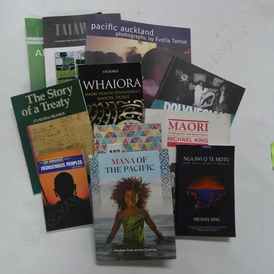 11 BOOKS; MAORI / PACIFIC INTEREST