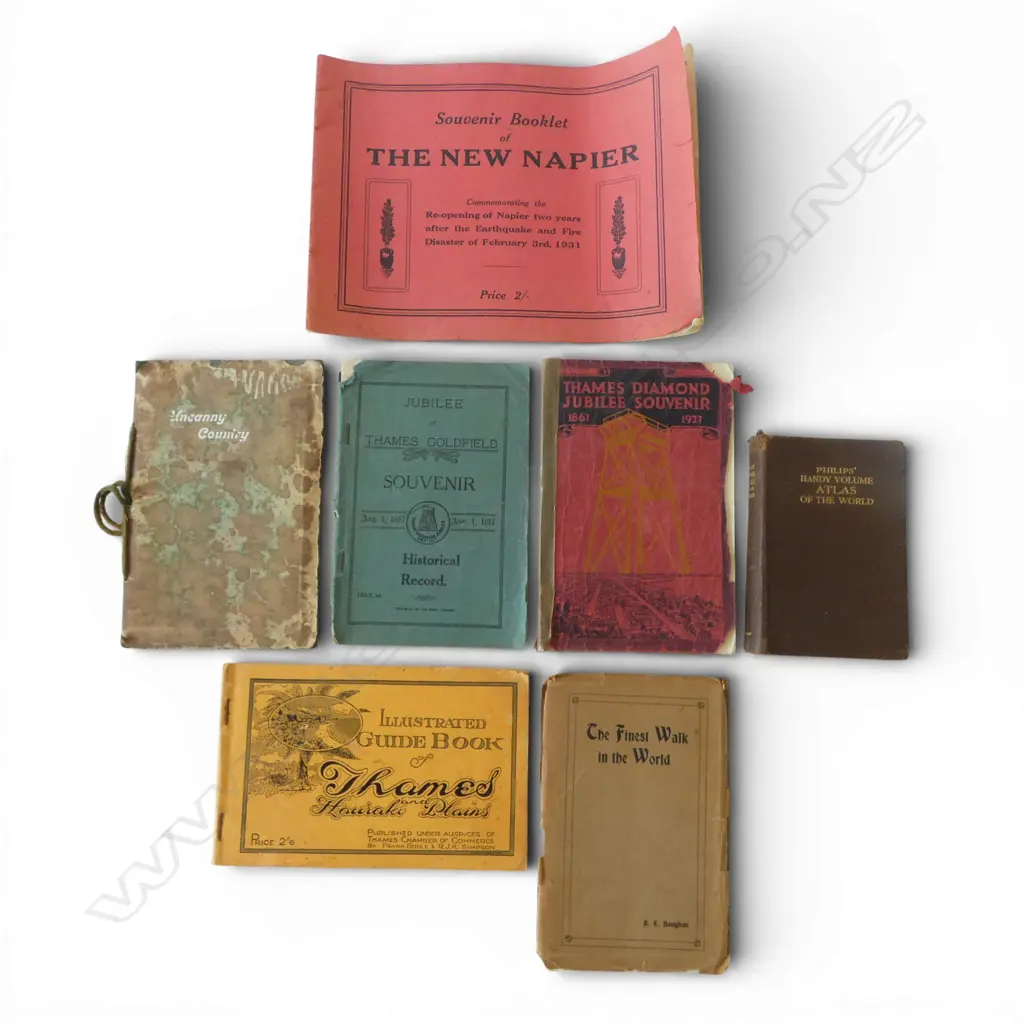 ASST. NZ & WORLD BOOKLETS INCLUDING 'THE NEW NAPIER' Image 1++